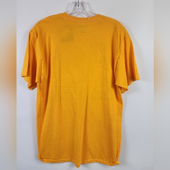 Xavier University of Louisiana Crewneck Yellow Graphic T-Shirt, sz MD - Picture 3 of 8